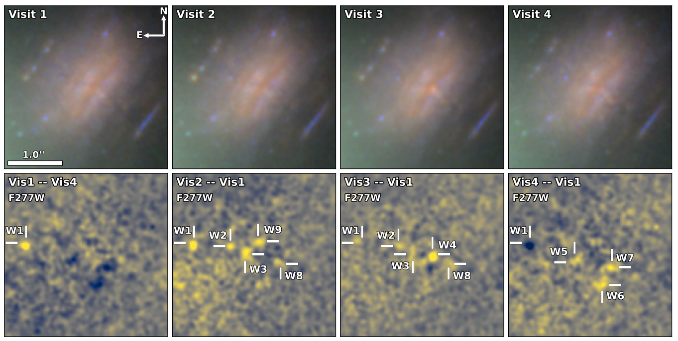 JWST NIRCam images of the Warhol Arc at <i>z</i> = 0.94.